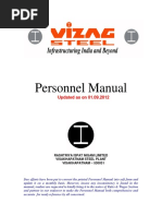 Personnel Manual