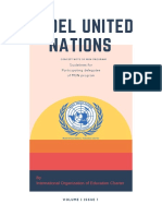 Model United Nations Guidelines  