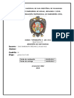 Informe de Topografia