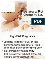 Lecture 2 Chapter19, 20 High Risk Pregnancy 2015 Student's