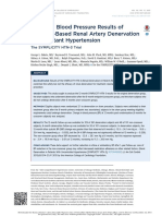 12-Month Blood Pressure Results of Catheter-Based Renal Artery Denervation For Resistant Hypertension