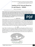 Performance Analysis of 5G Network Based On BDMA and Massive - MIMO