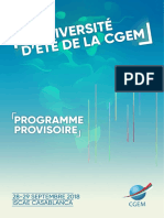 Ue Cgem - Programme FR