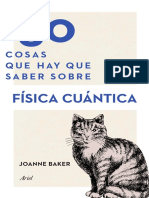 50 Cosas Que Hay Que Saber Sobre Fisica Cuantica - Joanne Baker PDF