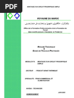 Mod 09 TFCC Montage D Un Circuit Frigorifique Simple