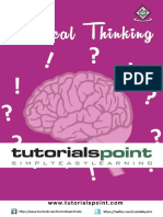 Critical Thinking Tutorial PDF