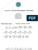 Identidades Vectoriales