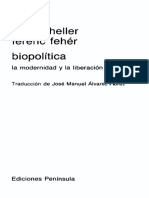 Heller, Ágnes y Ferenc, Fehér - Biopolítica. La Modernidad y La Liberación Del Cuerpo PDF