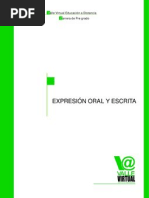 Tecnicas de Expresion Oral y Escrita