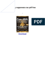 Corejavabynageswararaopdffreedownload PDF