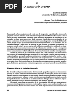 Carles Carreras y Aurora García Ballesteros - La Geografía Urbana PDF