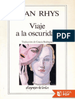 Viaje A La Oscuridad - Jean Rhys