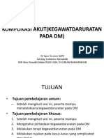 DR Agus - KEGAWATDARURATAN PADA DM