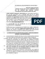 Contestación de Demanda Procedimiento Monitorio Art