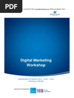 Digital Marketing Workshop - Agenda PDF