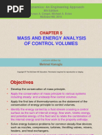 Análisis de Energía en Volúmenes de Control