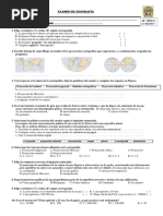 Examen de Geografía