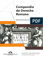 Cmpendio de Derecho Romano