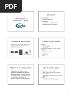 Librerías Gráficas Introducción A Opengl Introducción