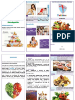 TRIPTICO Nutrición