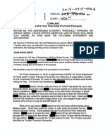 Juan David Ortiz Warrants and Affidavits (Redacted)