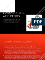 Causas de Los Accidentes