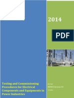 Electrical Testing Procedure