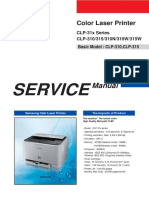 CLP 31x Series Service Manual