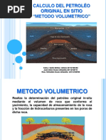 Metodo Volumetrico de Hidrocarburos Completo TODAs PDF