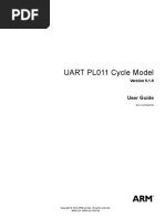 UART PL011 Cycle Model: User Guide