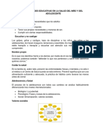 Necesidades Educativas en La Salud Del Niño y Del Adolescente