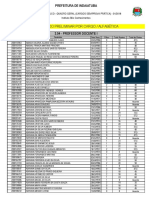 CP 01 Preliminar Results