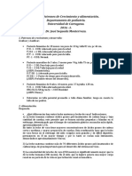 Pre Test Patrones de Crecimiento y Alimentación.