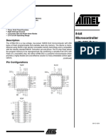 8-Bit Microcontroller With 20K Bytes Flash AT89LV55: Features