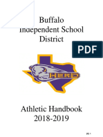 2018-19 Athletic Handbook