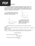 Ecuaciones de La Demanda, Oferta y Punto de Equilibrio - Excelente PDF