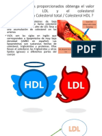 7.-Con Los Datos Proporcionados Obtenga El Valor de Colesterol LDL y El Colesterol VLDL y La Relación Colesterol Total / Colesterol HDL ?