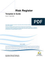 Project Risk Register: Template & Guide