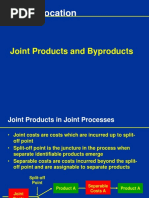 Cost Allocation: Joint Products and Byproducts