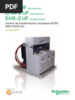 Plt-2 Uf Eha-2 Uf Ehs-2 Uf: Centros de Transformación Compactos MT/BT (630 kVA/24 KV)