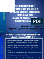 Taller de Prestaciones Sociales y Demás Beneficios Laborales