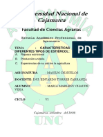 Caracteristicas de Los Diferentes Tipos de Estiércol