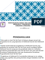 Analisa Kes Anak Tak Sah Taraf Di Mahkamah Syariah Dan Mahkamah Sivil PDF