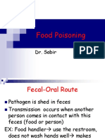 Food Poisoning: Dr. Sabir