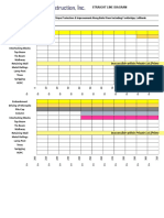 Straight Line Diagram Sample 1