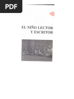 El Niño Lector y Escritor. ¿Lee El Niño Preescolar - PDF