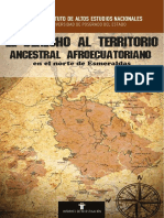 El Derecho Al Territorio Ancestral Afroe