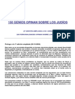 150 Genios Opinan Sobre Los Judios PDF