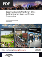 Case Studies in Iot For Smart Cities: Building Smarter, Safer, and Thriving Communities