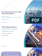 IRSE CBTC Conference - 2016 Toronto - Shantilal Morar - Thales Re-Signalling With The CBTC Signalling System - Rev01 PDF